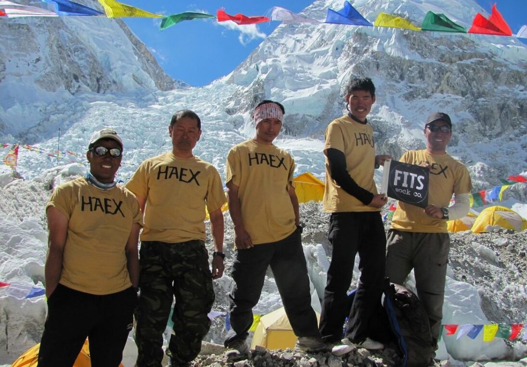 High Adventure Expeditions Sherpas at Everest Base Camp